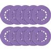 Trend Dischi abrasivi Zirconium 150 mm Random Orbit 80 grana, AB/150/80Z, Confezione da 10