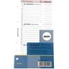 BIND B260224 - Inserto per calendario manager, formato A6, con timer per l'anno 2024, 1 settimana/2 pagine, calendario degli appuntamenti con sistema, calendario per sistema di rilegatura e orario