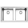 Apell PRONTA CONSEGNA - SPEDIZIONE IMMEDIATA Lavello da Incasso 2 Vasche 86 x 50 cm Acciaio Inox Linear plus Apell LNP862IBC