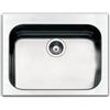 Apell PRONTA CONSEGNA - SPEDIZIONE IMMEDIATA Lavello da Incasso 1 Vasca Monovasca 57 x 51 cm Acciaio Inox Serie Torino Apell TOG571IBC