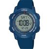 Lorus Orologio digitale al quarzo da uomo con cinturino in silicone, Blu - R2373PX9