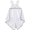 roba Coperta per Neonati e Bambini miffy - 82.5 x 73 cm - con Fessure per le Cinture - Ottimale per Seggiolini Auto e Passeggini - Microfibra - Cotone Biologico - Chiusura a Strappo - Bianco