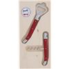 Jean Dubost Laguiole JD97252.RED - Cavatappi e apribottiglie, in acciaio INOX