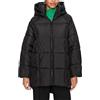 ONLY Giacca trapuntata da donna con cappuccio ONLAsta Oversized Puffer, Nero , XS