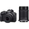 CANON EOS R100 + RF-S 18-45mm F4.5-6.3 IS STM + RF-S 55-210mm F 5-7.1 IS STM - GARANZIA UFFICIALE CANON ITALIA
