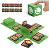Non brand Custodia per carte da gioco Nintendo Switch, porta carte da gioco per giochi Nintendo Switch con 16 slot (Luigi verde)