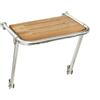 Plancia in Teak e Acciaio Inox 450x390mm