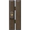 Abus Fts88 Al0145 Serratura con Blocco, Blocco per Finestre con Doppio Chiavistello Ad Incastro, Chiusura con Chiave, Livello di Sicurezza: 9, 31741, Marrone