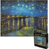 newsbirds Puzzle 2000 Pezzi, Notte Stellata Sul Rodano di, 100 x 70 cm, Puzzle da 2000 Pezzi per Adulti, Collezione Fantasy Educativo Puzzle, Puzzle 2000 per Adulti e Bambini