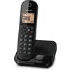 Panasonic KX-TGC410SPB Telefono senza fili DECT con blocco chiamata, colore: Nero