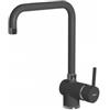 Elleci PRONTA CONSEGNA - SPEDIZIONE IMMEDIATA Elleci MGKSEN59 Miscelatore monocomando Cucina con canna girevole Senna finitura Granitek Classic Antracite 59