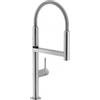 Nobili PRONTA CONSEGNA - SPEDIZIONE IMMEDIATA Miscelatore Monocomando con Doccetta monogetto orientabile ad appoggio magnetico Canna Girevole Acciaio Inox Nobili Nobili MV92300/50IX Move Inox