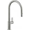 Nobili PRONTA CONSEGNA - SPEDIZIONE IMMEDIATA Miscelatore Monocomando con Doccetta a 2 getti estraibile e Canna Girevole Finitura Acciaio Inox 316L Nobili Nobili FL96137IP Flag Inox 316L