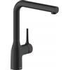 Nobili PRONTA CONSEGNA - SPEDIZIONE IMMEDIATA Miscelatore Monocomando con Doccetta monogetto estraibile e Canna Girevole Finitura Nero Velvet black Nobili CU128117/1BM Mania Velvet black