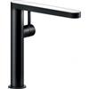 Nobili PRONTA CONSEGNA - SPEDIZIONE IMMEDIATA Miscelatore Lavello Canna Girevole Con Laminato Su Bocca Laminato Fenix Bianco Kos 0032 + Nero Opaco Nobili MH109113BKBM