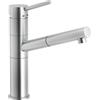 Nobili PRONTA CONSEGNA - SPEDIZIONE IMMEDIATA Miscelatore Lavello Cucina Doccia Estraibile Serie Snow Nickel Spazzolato (inox) Nobili SN00717IX