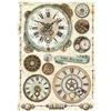 Carta di riso Voyages Fantastiques orologio Stamperia