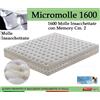 ErgoRelax Materasso Molle Insacchettate Mod Micromolle 1600 con Memory da Cm 170x190/195/200 -Ergorelax