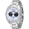 Sector Orologio Uomo SECTOR mod 330 ref. R3273794004 Bracciale Acciaio Bianco Sub 100mt