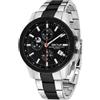 Sector Orologio Uomo SECTOR 480 ref. R3273797002 Chrono Bracciale Acciaio Nero Sub 100m