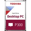 Toshiba Hard Disk 3,5 6TB Toshiba P300 SATA3 High Perform./5.4k [HDWD260UZSVA]