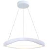 Leroy Merlin Lampadario LED moderno Anna bianco Ø48cm, luce naturale 3200 lumen
