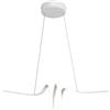 Leroy Merlin Lampadario LED moderno Ruby bianco, luce naturale 3000 lumen