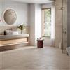 ATLAS CONCORDE SOLUTION Piastrella da pavimento e rivestimento interno 60 x 120 cm Sp. 9 mm rettificato Draft Warm in gres porcellanato smaltato tortora opaco traffico intenso (pei 4/5) R9 1.44 mq