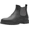 Geox U Andalo, Stivale alla Caviglia, Nero Grigio Scuro, 41 EU