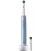 Oral B Oralb Pro3 Blu Crossaction +2 TESTINE