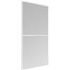 Windhager Zanzariera Basic, per porta, telaio di serraggio, zanzariera per porta, kit fai da te, 100 x 210 cm, bianco