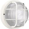 Lombardo Plafoniera tartaruga Lombardo con gabbia tonda bianca E27 IP44 LB46121