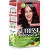 Garnier Nutrisse - Tonificazione intensiva nutriente con olio di frutta nutriente, colorazione con durata di 8 settimane, colore per capelli, 2,60 mogano scuro