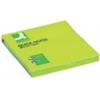 Q-CONNECT Foglietti riposizionabili Q-Connect 70 g/m² verde neon 76x76 mm 6 blocchetti da 80 ff - KF10515