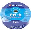 Verbatim CD-R 80MIN Datalife Protection, Confezione da 10
