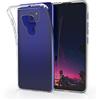 kwmobile Cover Compatibile con Motorola Moto G9 Play/Moto E7 Plus - Custodia Morbida in Silicone TPU - Crystal Case Custodia Flessibile - trasparente