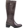 CHATTAWAK 8perrinegrisbrosse36, Stivali ad Altezza Ginocchio Donna, Spazzola Grigia, 36 EU