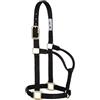 Weaver Equine Weaver Leather Cavezza per cavallo in nylon non regolabile, colore nero