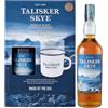 TALISKER SINGLE MALT SCOTCH WHISKY SKYE CL.70 + TAZZA E/O FIASCHETTA