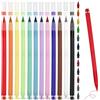 AUAUY 12PZ Matita Senza Inchiostro Colorate, Eterna Matita per Scrivere | 12 Colori Pennino di Ricambio, per Bambini, Adulti, Home, Office Scolastico