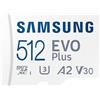 SAMSUNG - MEMORIES 512GB Samsung Evo Plus MicroSDXC 130MB/s +Adapter