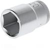 GEDORE Inserto per Chiave a Bussola, Attacco 1/2 pollici, 12.5 mm, Bocca Esagonale, Chiave a Bussola 20 mm, Utensile, 19 20, Acciaio Cromato