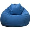 N/T Ghopy(senza imbottitura). Fodera per pouf gigante a forma di pera per adulti e bambini in tessuto poltrona da salotto per interni ed esterni misura L (90 x 80 cm).