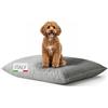 Dorian Home - Cuccia Cane Interno Taglia Grande, Media e Piccola - Cuscino Cane e Gatto Sfoderabile e Lavabile, Extra Imbottito e Morbido - Cuscino per Cani e Gatti Antimacchia Resistente ai Graffi