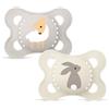 MAM Original Succhietto 2-6 mesi, Set da 2 ciucci, Neutro