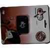 one by CAMAMOTO Coppia Coperchi Pompa Freno MBk Booster Spirit/Bw's Fino al 2003 Carbon look