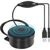 MEIRIYFA Altoparlante per computer desktop, PC, laptop, USB, con ingresso AUX da 3,5 mm e controllo del volume per computer portatile, tablet monitor