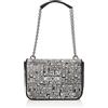 Love Moschino Pre Collezione Autunno Inverno 2021, Borsa a Spalla da Donna, Pre Collezione Autunno Inverno 2021 Donna, Nero, Taglia unica