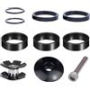 VICZON Set di distanziali per manubri da Bicicletta da 10 Pezzi Spaziatori Serie Sterzo MTB+Tappo Sterzo Bici 1 1/8 Set distanziali Bicicletta Forcella Rondelle Bici 2mm / 5mm / 10mm
