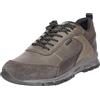 Geox U Delray B ABX A, Scarpe da Ginnastica, Dk Coffee Military, 41 EU